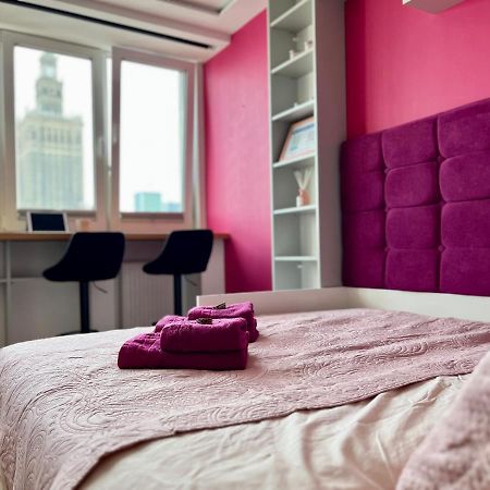 -- View City Center Pink -- Lägenhet Warszawa Exteriör bild