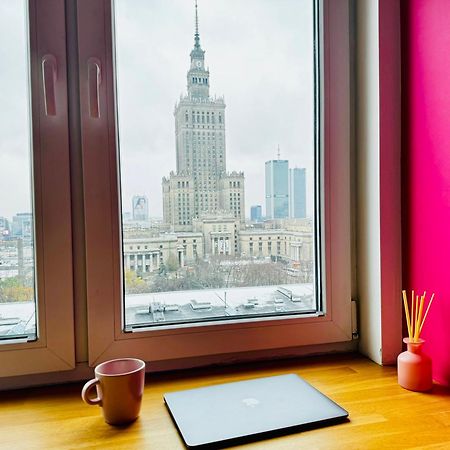 -- View City Center Pink -- Lägenhet Warszawa Exteriör bild